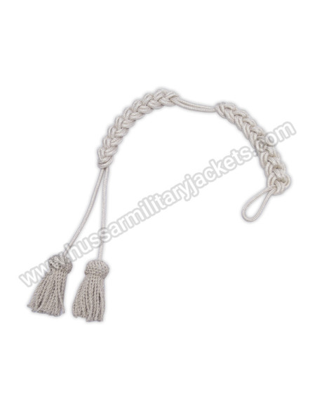 British White Tassel Shako Cord