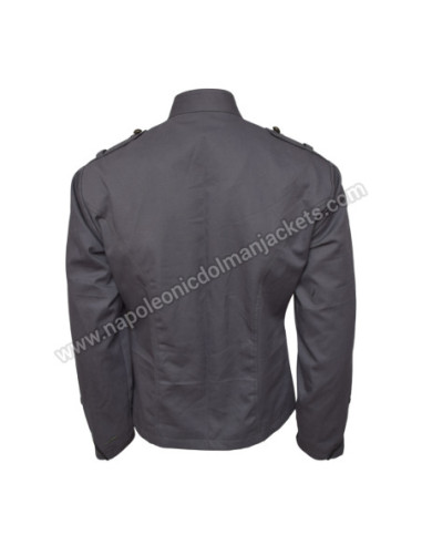 Women Roses Steampunk Fitted Military Jacket