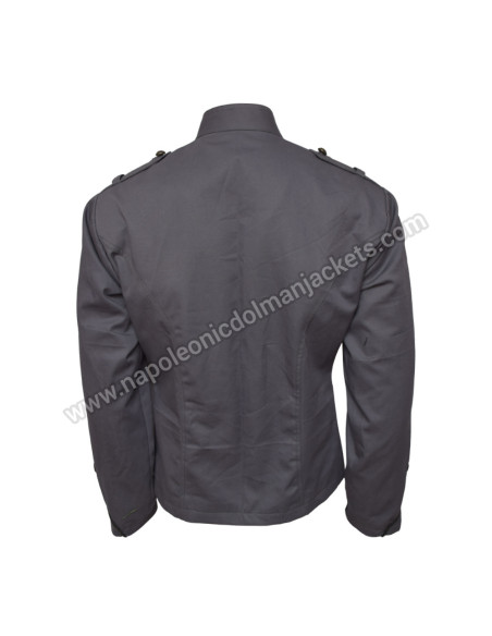 Women Roses Steampunk Fitted Military Jacket