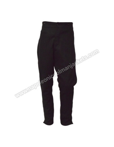WWII German Allgemeine SS Black Wool Breeches