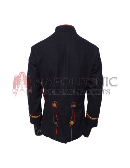 Napoleonic Dark Blue Hussar Jacket