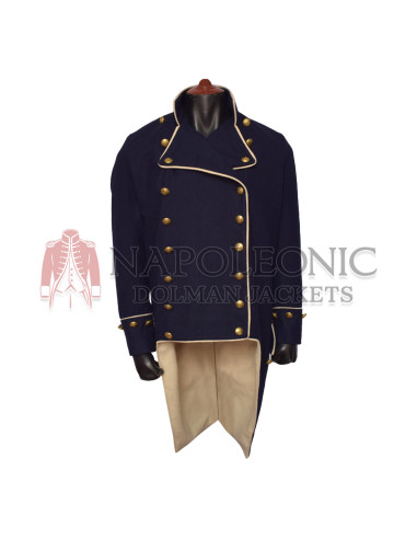 Rare Naval Captain Circa 1805 Frock Coat