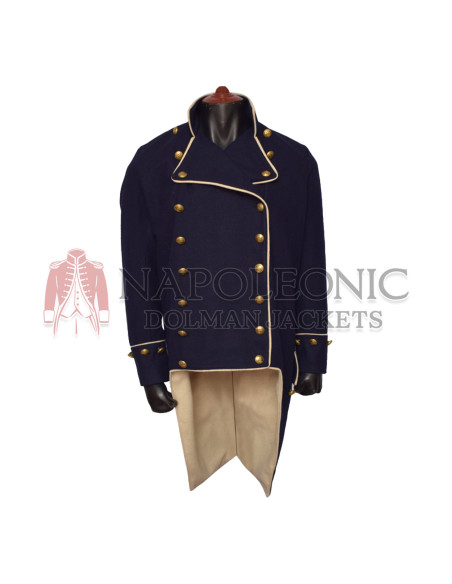 Rare Naval Captain Circa 1805 Frock Coat