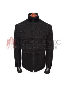 Victorian Rifle Black Officer Dress Tunic