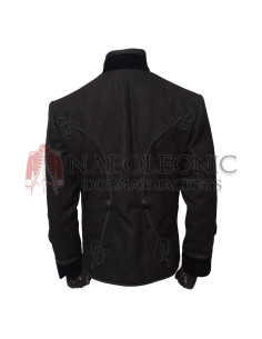 Victorian Rifle Black Officer Dress Tunic 2