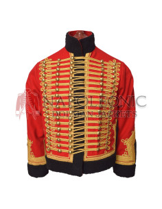 Red Pelisse Lieutenant 7th Hussar Jacket