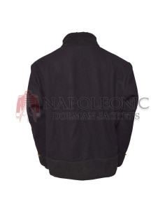 Shearling Band Hussar Military Metallic Jacket 2